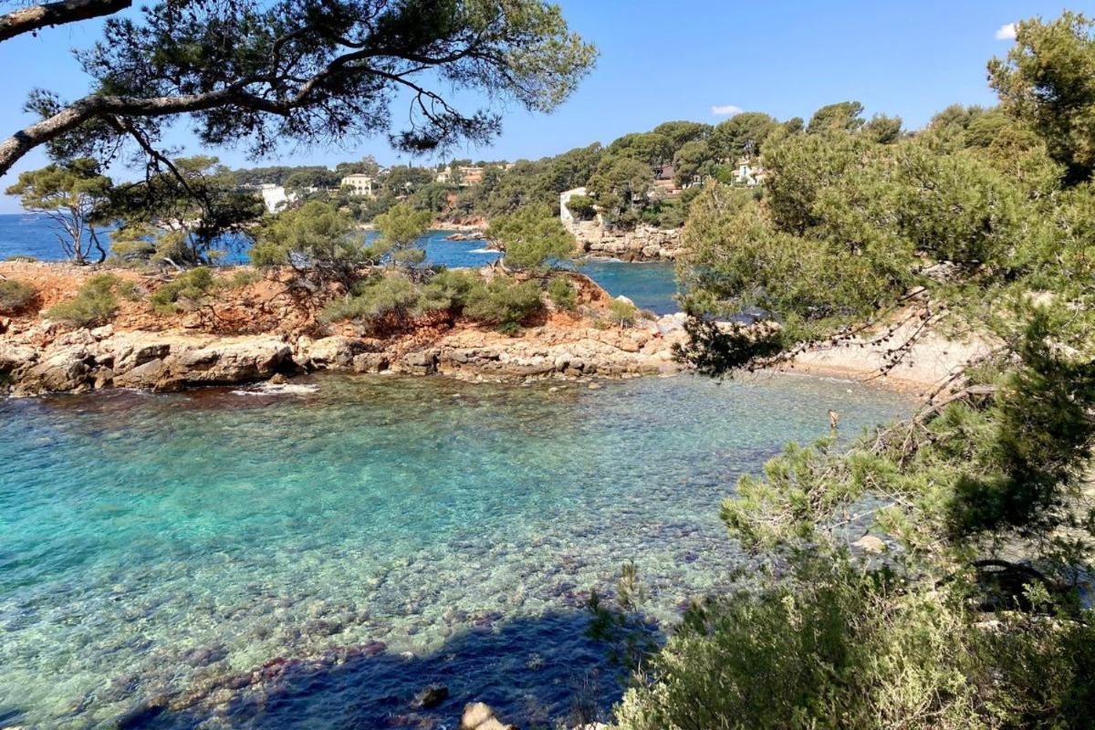 Tres Bel Appartement Climatise Terrasse Et Vue Mer Bandol Exterior photo